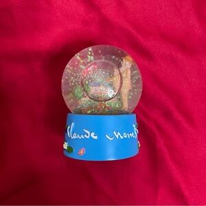 CHARLES MONET MUSEE MARMOTTAN MONET PARIS MUSEUM MINI SNOW GLOBE